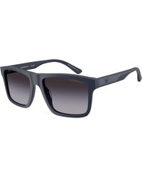 Emporio Armani - Ea4232 62568G Sunglasses Acetate Squared Normal Shaded - Lyst