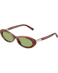 Tiffany & Co. - Tf4250 8440/2 Sunglasses Acetate Round Normal - Lyst