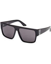 Gcds - Gd0063 01A Sunglasses Acetate Smoke Geometric Normal - Lyst