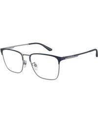 Emporio Armani - Ea1146D L3018 Optical Frames Metal Pillow - Lyst