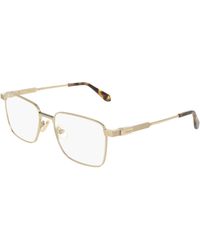 Ferragamo - Sf2601 710 Optical Frames Titanium Squared Normal - Lyst