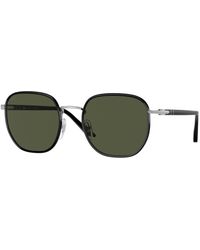 Persol - Po1015Sj 112531 Sunglasses Metal Geometric Normal - Lyst