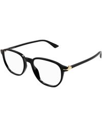 Montblanc - Mb0366O 001 Optical Frames Acetate Transparent Squared - Lyst
