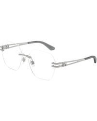 Dolce & Gabbana - Dg1369 05 Optical Frames Metal Transparent Butterfly Normal - Lyst