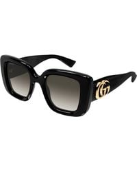 Gucci - Gg1975S Thick Rim Cat Eye Sunglasses - Lyst