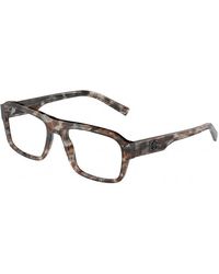 Dolce & Gabbana - Dg3351 3356 Optical Frames Plastic Squared - Lyst