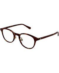 Gucci - Gg1474Oj 002 Optical Frames Acetate Transparent Round - Lyst