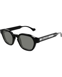 Gucci - Gg1730S 001 Sunglasses Injected Round - Lyst