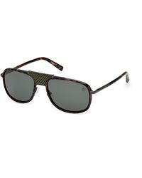 Timberland - Tb00091 52R Sunglasses Injected Squared Polarized - Lyst