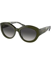Michael Kors - Mk2204U Brussels 39478G Sunglasses Acetate Cat Eye Normal Shaded - Lyst