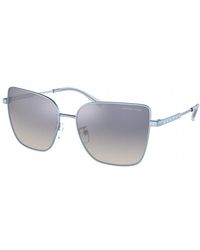 Michael Kors - Mk1108 Bastia 1400V6 Sunglasses Metal/ Butterfly Mirrored - Lyst