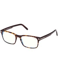 Tom Ford - Ft5938-B 052 Optical Frames Acetate Squared Normal - Lyst