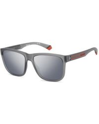 Polaroid - Pld 2155/S Riw/Ex Sunglasses Polycarbonate Squared Polarized Mirror - Lyst
