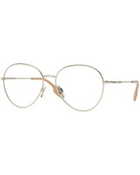 Burberry - Be1366 Felicity 1338 Optical Frames Metal Pilot - Lyst