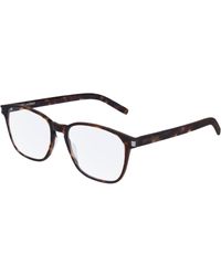 Saint Laurent - Sl 186-B Slim B Slim Optical Frames Acetate Squared - Lyst