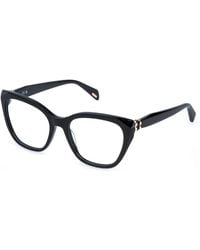 Police - Vplt01 Enigma 2 700 Optical Frames Acetate Butterfly - Lyst