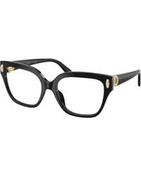 Swarovski - Sk2076U 1001 Optical Frames Acetate Transparent Squared Normal - Lyst