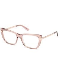 Guess - Gu50246 057 Optical Frames Acetate Squared Normal - Lyst