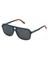 Fila - Sfid22 991M Sunglasses Acetate Smoke Squared Normal - Lyst