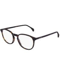 Gucci - Gg0551O 002 Optical Frames Acetate Transparent Round - Lyst