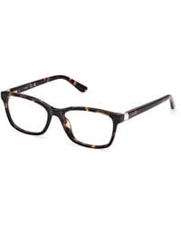 Guess - Gu50196 052 Optical Frames Acetate Squared Normal - Lyst