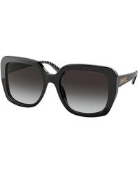 Michael Kors - Mk2140 Manhasset 30058G Sunglasses Acetate Squared Normal Shaded - Lyst