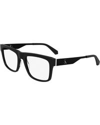 Calvin Klein - Ckj24632 001 Optical Frames Acetate Squared Normal - Lyst