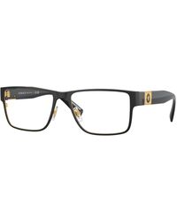 Versace - Ve1274 1436 Optical Frames Metal Squared Normal - Lyst