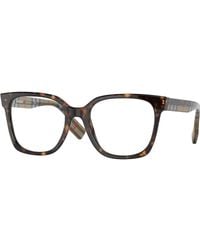 Burberry - Be2347 Evelyn 3943 Optical Frames Plastic Squared - Lyst