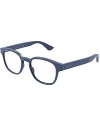 Gucci - Gg1343O 008 Optical Frames Injected Transparent Round - Lyst