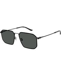 Emporio Armani - Ea2165D 300187 Sunglasses Metal Geometric Normal - Lyst