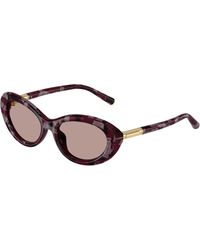 Dolce & Gabbana - Dg4519 34647N Sunglasses Acetate Round Normal - Lyst