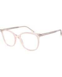 Giorgio Armani - Ar7192 6073 Optical Frames Acetate Transparent Squared Normal - Lyst