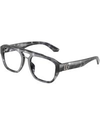 Dolce & Gabbana - Dg3415 3445 Optical Frames Acetate Pilot Normal - Lyst