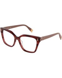 Furla - Vfua95 04A2 Optical Frames Acetate Squared - Lyst