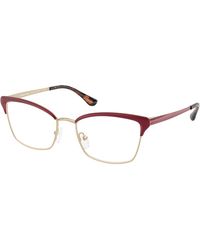 Michael Kors - Mk3096 Lexington 1904 Optical Frames Metal Squared Normal - Lyst