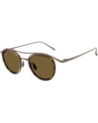 Giorgio Armani - Ar6179T 342973 Sunglasses Titanium Pantos Normal - Lyst