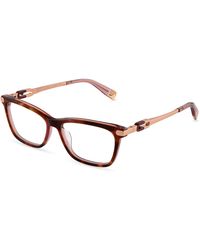 Furla - Vfub02 06R9 Optical Frames Acetate Squared - Lyst
