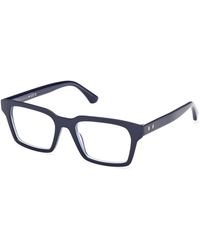 Web - We5459 092 Optical Frames Acetate Squared Normal - Lyst