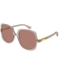 Bottega Veneta - Bv1498S 004 Sunglasses Acetate Butterfly - Lyst