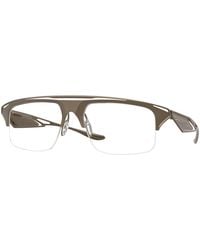 Oakley - Ox5093 Valdosta 509304 Optical Frames Titanium Transparent Squared Normal - Lyst