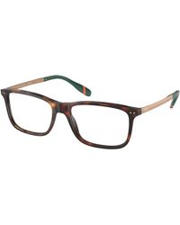 Polo Ralph Lauren - Ph2273 6137 Optical Frames Acetate Transparent Squared Normal - Lyst