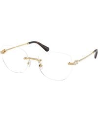 Swarovski - Sk1035D 4013 Optical Frames Metal Round Normal - Lyst