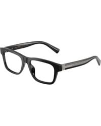 Dolce & Gabbana - Dg3446 501 Optical Frames Acetate Transparent Squared Normal - Lyst