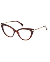 Max Mara - Mm5145 052 Optical Frames Acetate Cat Eye Normal - Lyst