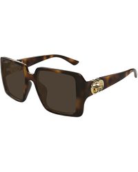 Gucci - Gg1692Sa 002 Sunglasses Injected Squared - Lyst