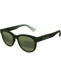 Maui Jim - Mj0668S 004 Sunglasses Injected Round - Lyst
