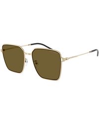Emporio Armani - Ea2159D 301373 Sunglasses Metal Squared Normal - Lyst
