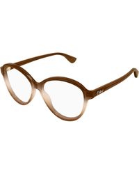 Chloé - Ch0392O 005 Optical Frames Acetate Transparent Round - Lyst