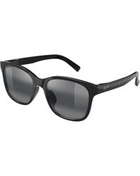 Maui Jim - Mj0346Sa 001 Occhiali Da Sole Bio-Iniettato Grigio Squadrata - Lyst